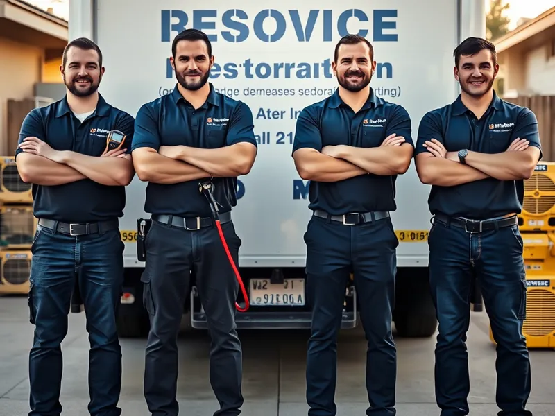 Antelope Able Water Damage Pros professional team